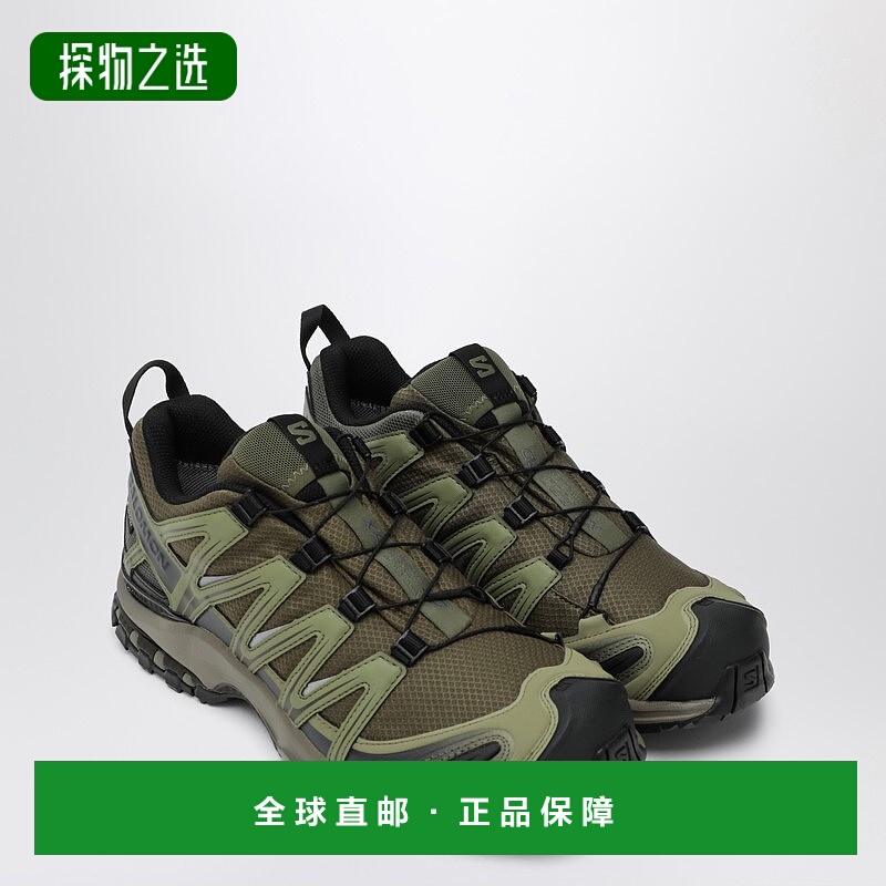 香港直邮salomon 萨洛蒙 男士 XA Pro 3D 橄榄绿绿色运动鞋 L4786