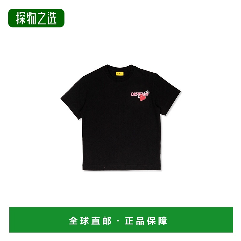 1h可退 欧洲直邮off-white 少女 上装T恤