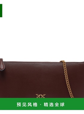 香港直邮PINKO 女士钱包 102747A0F1R49Q SS2026 红色 链条拉链单