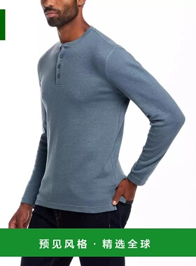 1h可退 【美国直邮】weatherproof vintage 男士 上装T恤亨利衫