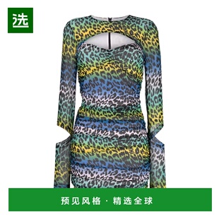 减龄小众流行百搭 T3415高端显瘦时尚 香港直邮Ganni 迷你连衣裙