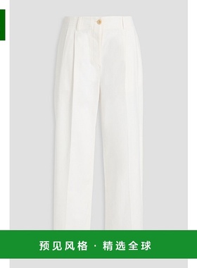 1h可退 香港直邮TOTÊME 女士 棉质斜纹布直筒裤 242WRB1641FB0103