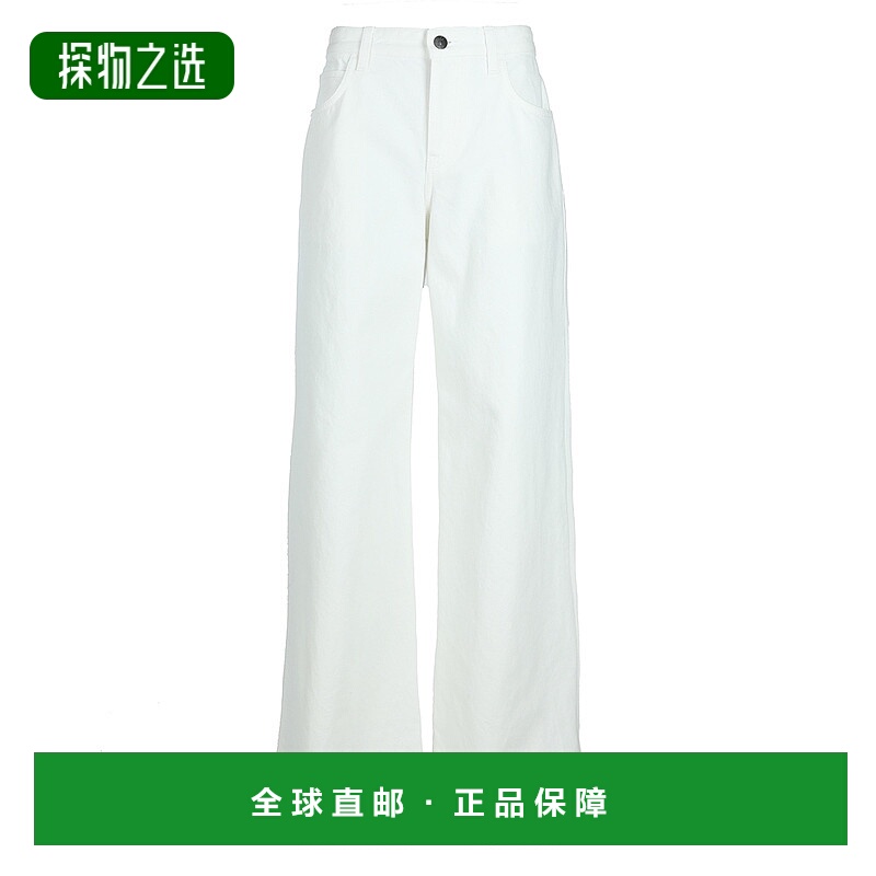 1h可退 THE ROW 女士牛仔裤 6525SW1493WHT直筒裤