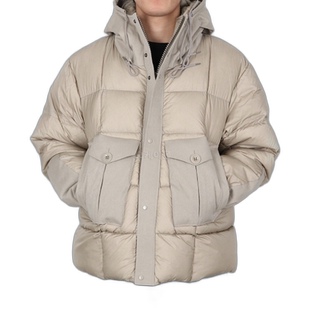 |ten c羽绒服浅褐色男款保暖舒适21CTCUB03120 006048 903