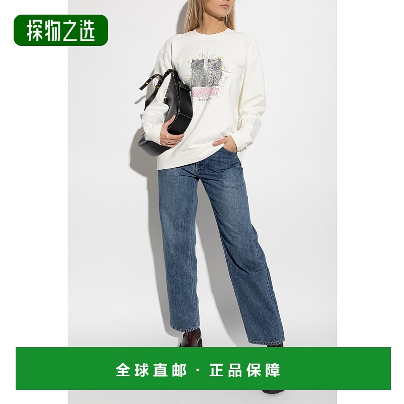 1h可退 欧洲直邮ganni 女士 运动衫卫衣