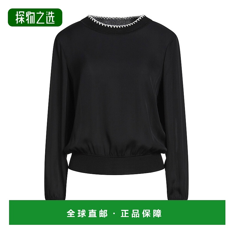 香港直邮THEORY 希尔瑞 女士 上衣 black黑色 舒适时尚