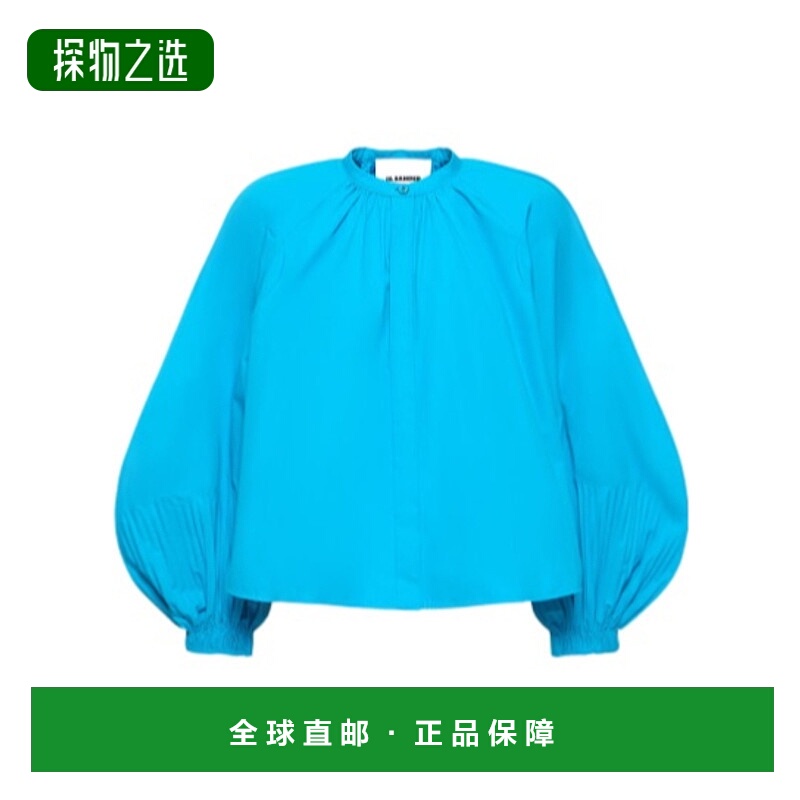 香港直邮Jil Sander 泡泡袖罩衫 78I-5C7006