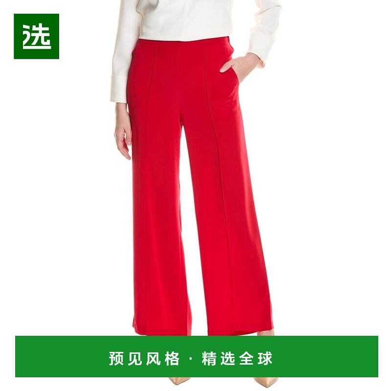 1h可退 【美国直邮】st. john 女士 休闲裤裤子修身直筒裤百搭女