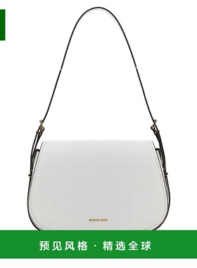 1h可退 香港直邮Michael Kors 迈克高仕 女士 Moore 白色皮革肩包