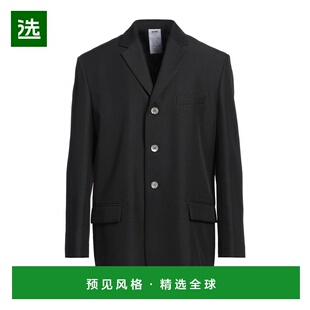 1h可退 香港直邮Magliano 男士 西装外套 black黑色 舒适时尚