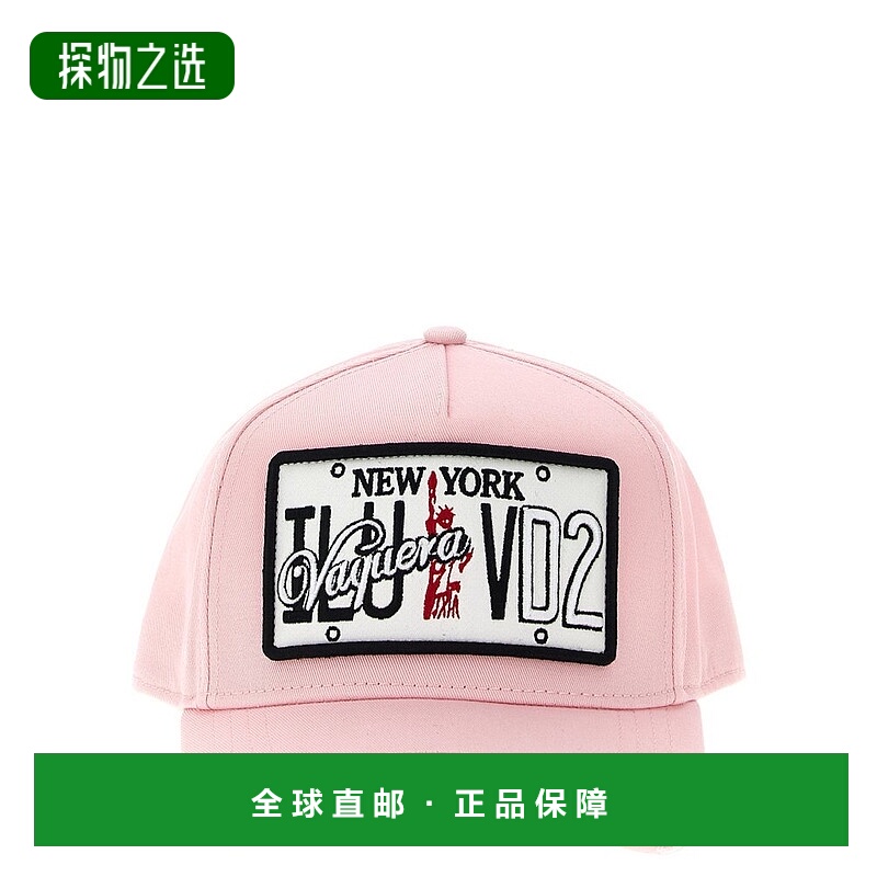 香港直邮Dsquared2 二次方 女士 標誌貼片棒球 CP BCW093605C0000