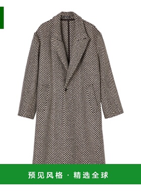 香港直邮Emporio Armani 粗花呢单排扣西装大衣 EM003579TE17067