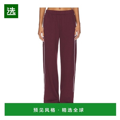 1h可退 香港直邮beyond yoga 女士 Piper 奢华抓绒阔腿裤子 NF127