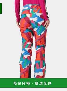 欧洲直邮Helly Hansen 女士红色拼色聚酰胺保暖休闲裤传奇滑雪裤