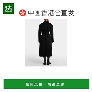 1h可退 香港直邮wardrobenyc 女士 拼接大衣 black黑色 舒适时尚