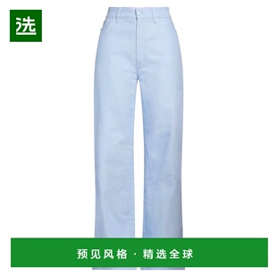 1h可退 香港直邮Raf Simons 拉夫·西蒙 女士 休闲长裤 blue蓝色