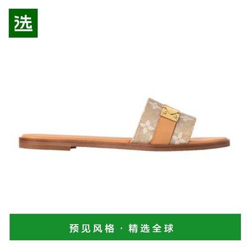 1h可退 欧洲直邮LV/路易威登 LockIt平底穆勒鞋正品时尚流行外穿