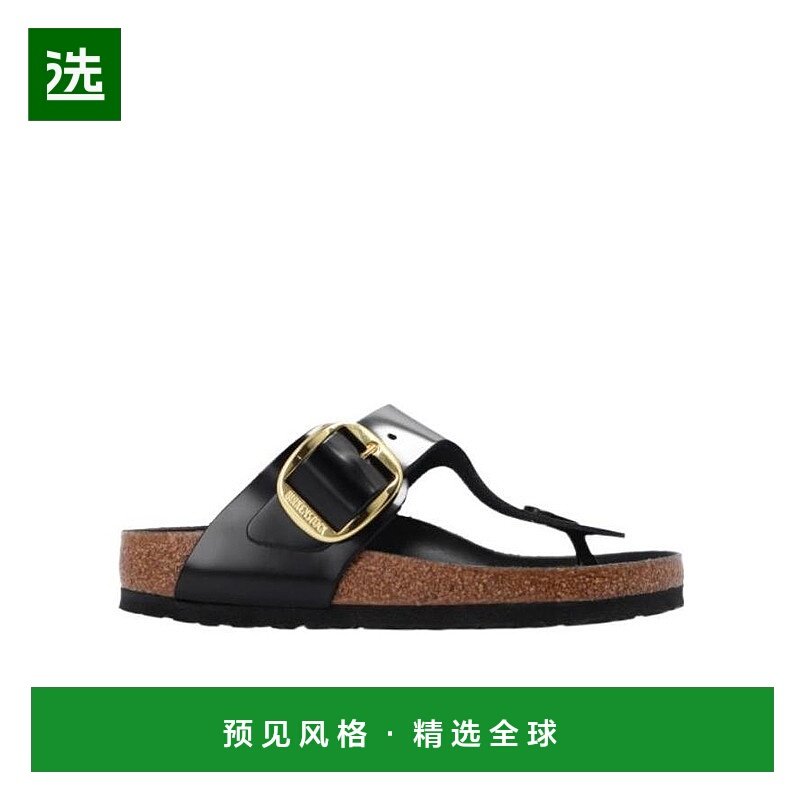 香港直邮Birkenstock 黑色夹趾拖鞋凉鞋 1021467BLACK