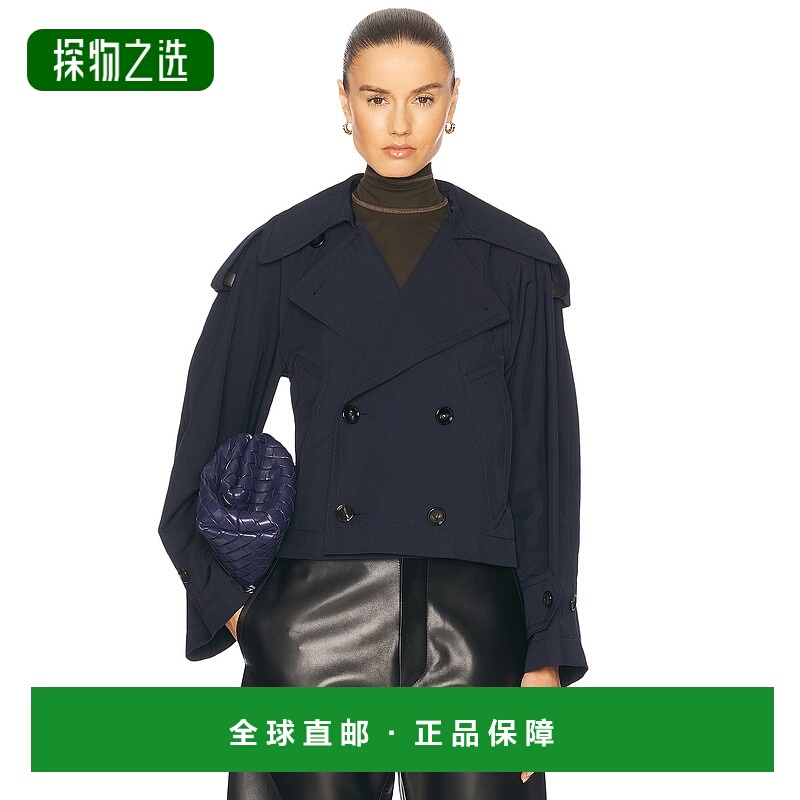 1h可退 香港直邮Bottega Veneta 葆蝶家 女士 长袖大衣 814215V4D