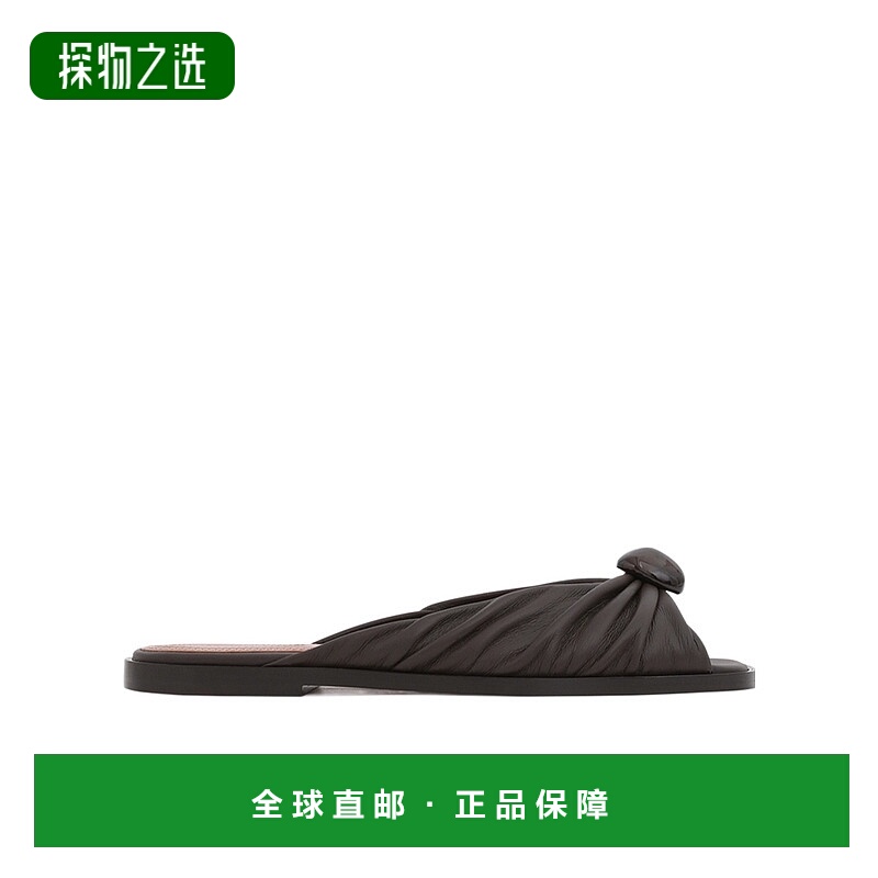 香港直邮Zimmermann 方头拖鞋 1506FS25A2