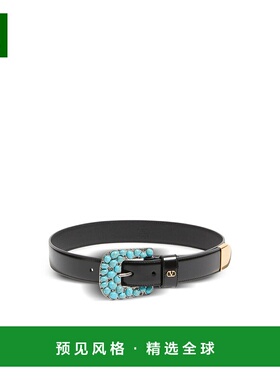 香港直邮Valentino 徽标腰带 YT0SQ2EQV华伦天奴牛皮