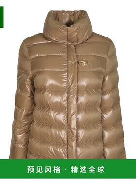 1h可退 香港直邮Fay 女士 长袖棉服 NAW32493860SBD brown棕色 舒