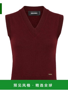 香港直邮Dsquared2 V领羊毛背心 S75HA1381D13139