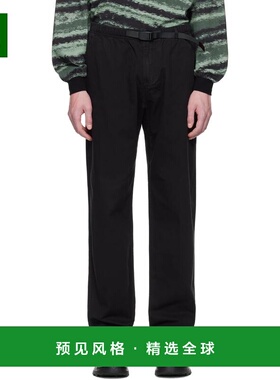 1h可退 香港直邮Gramicci 小野人 男士 黑色 长裤 G102OGT