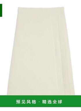 香港直邮Jil Sander 羊毛混纺裹身裙 J02MA0310 J14804半身裙裙子