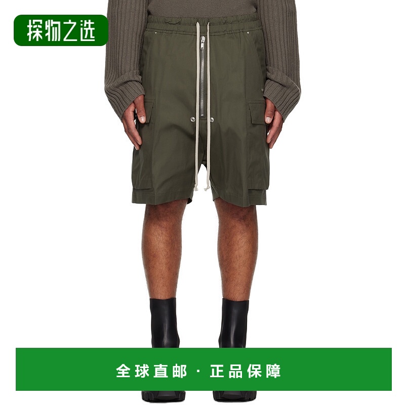 香港直邮Rick Owens Lilies 瑞克·欧文斯 男士 卡其色 Concordia