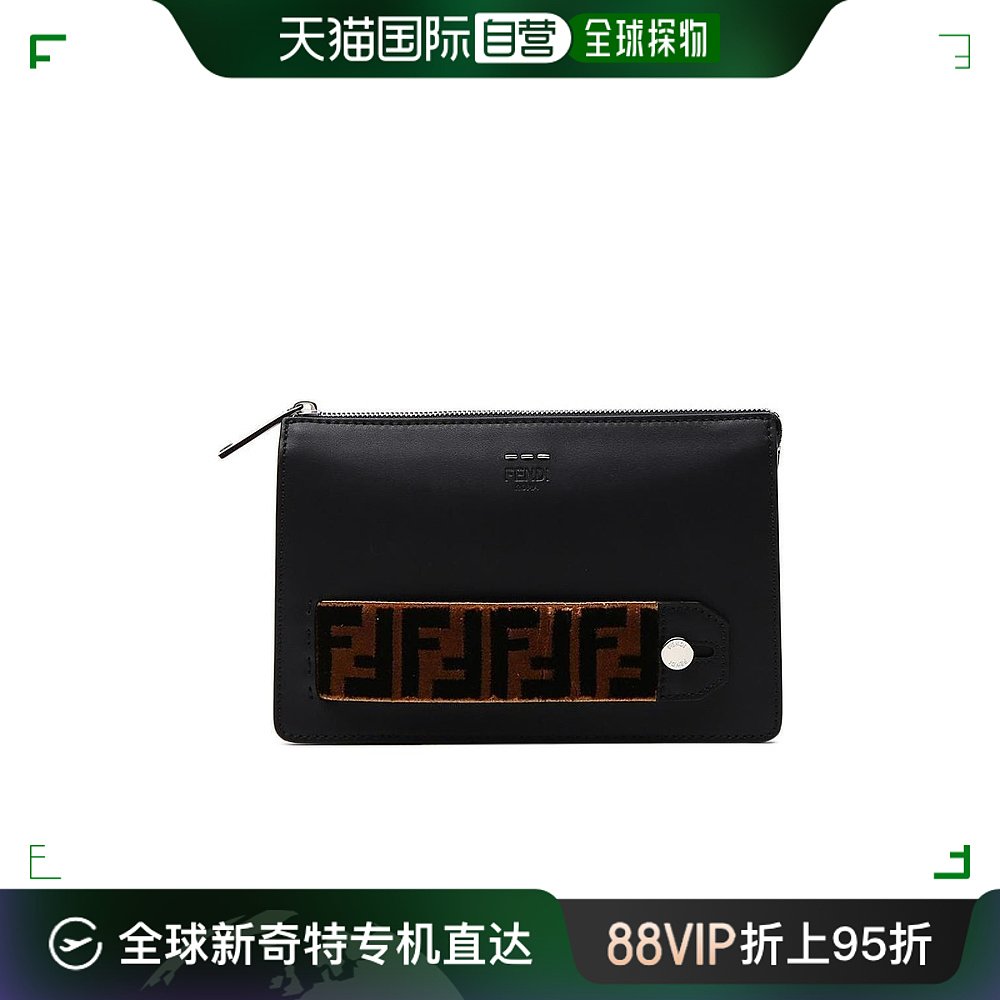 香港直邮Fendi Selleria拉链小手包 7VA350A0VU