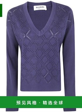 香港直邮BLUGIRL 女士针织衫 RF5147MS99E90013 AW2025 黑色