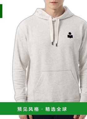 韩国直邮ISABEL MARANT 2024年冬季 连帽拉链棉混纺卫衣 SW0050HA