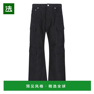 Rick Owens Lilies 瑞克·欧文斯 男士 直筒工裝褲 RU02E工装裤