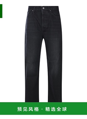 香港直邮TOT&Ecirc;ME 女士 黑色棉质牛仔裤 231240744230直筒裤