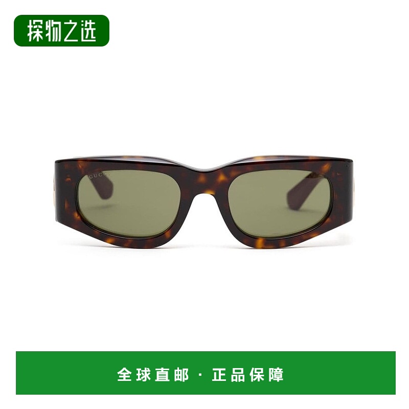 1h可退 欧洲直邮gucci 女士 太阳镜正品潮流时尚简约个性显脸小高