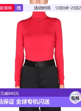 1h可退 香港直邮Raf Simons 拉夫·西蒙 女士 圆翻领毛衣 212W150