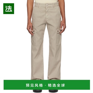 香港直邮Burberry 裤 巴宝莉 灰褐色工装 8101266 男士 1h可退