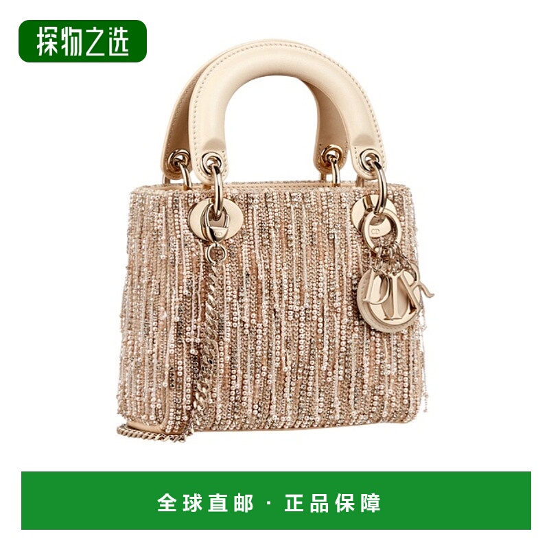 香港直邮Dior 迷你 Lady Dior单肩包 M0505OIOLM918