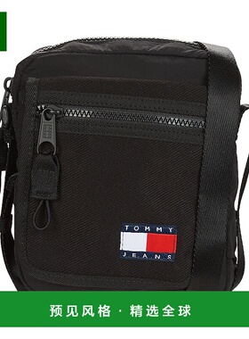 欧洲直邮Tommy Jeans 男士 TJM MISSION REPORTER 斜挎包 黑色