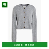 香港直邮LOULOU 短款 STUDIO 1h可退 女士 Zephir 羊绒针织开衫