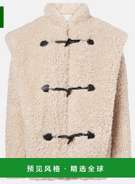 1h可退 香港直邮Isabel Marant Étoile 女士 Avalia 仿皮草大衣