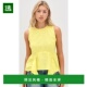 棉府绸背心上衣 1h可退 yellow黄 女士 Camden 香港直邮SEA 海洋