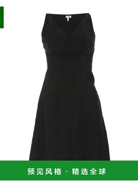 香港直发LOEWE罗意威女士黑色无袖连衣裙时尚潮流简约S540Y09XA1