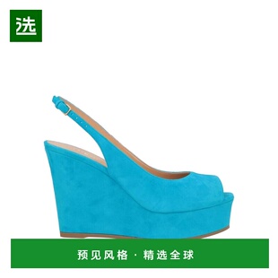 香港直邮Sergio Rossi 塞乔·罗西 女士 凉鞋 green绿色 舒适时尚