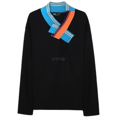 韩国直邮KOLOR 23SCM-T02201-C 高领针织上衣