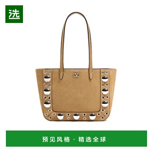 香港直邮Valentino 迷你绒面革托特包华伦天奴手袋 WB0R89JET