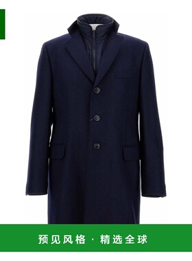 香港直邮FAY 男士夹克 NAM53511390GAHU802 AW2025 深蓝色 Double