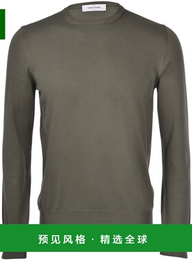 香港直邮Gran Sasso 男士针织衫 5516718190484 SS2024 绿色