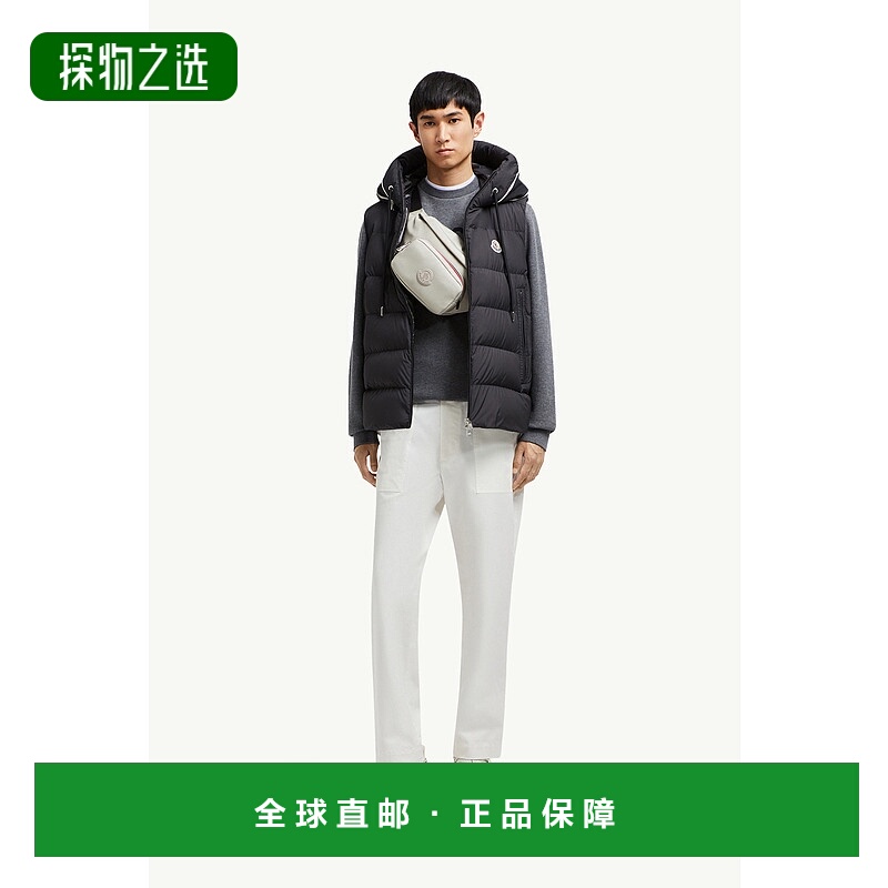 欧洲直邮MONCLER (2025新品) Doudoune sans manches à capuche